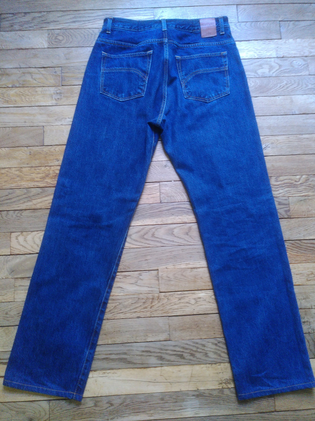 Jean homme droit taille haute Stonewashed - Célestin