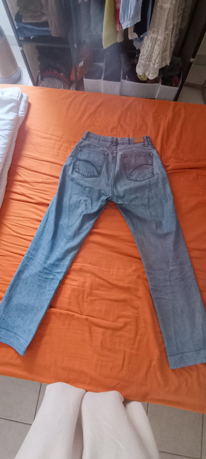 Jean droit taille haute clair – Apolline