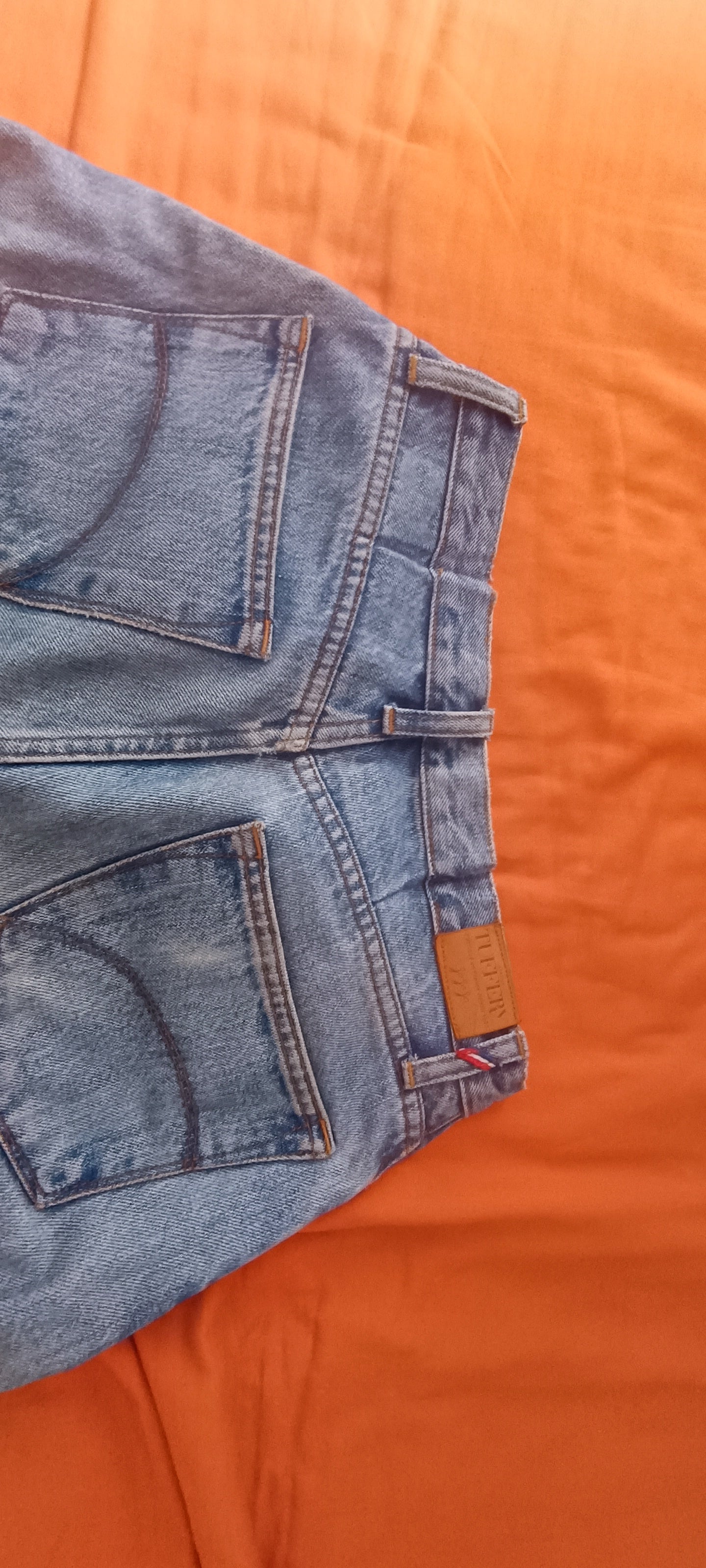 Jean droit taille haute clair – Apolline
