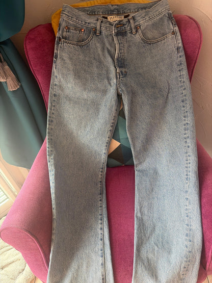 Jean droit taille haute clair - Célestin