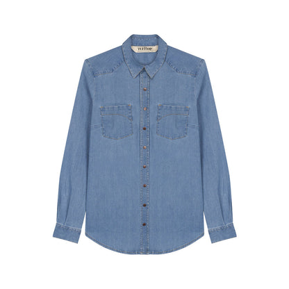 Chemise en jean femme clair - Cévennes