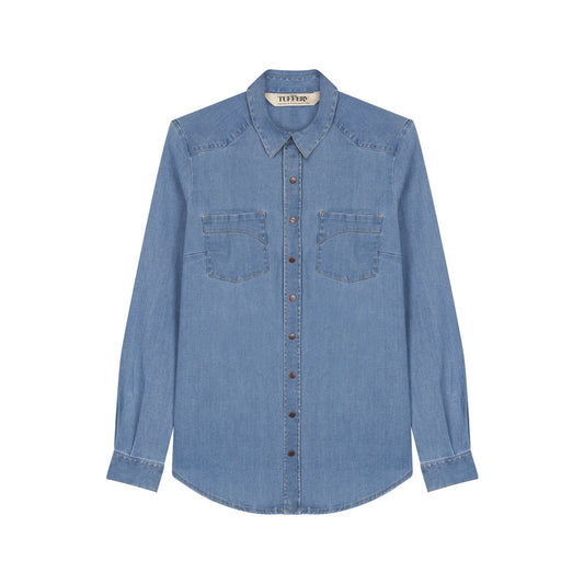 Chemise en jean femme clair - Cévennes