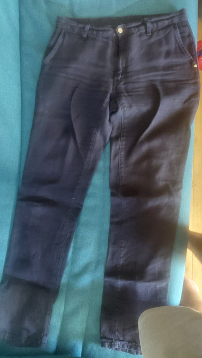 Chino Droit Ajusté Alpine 100% Lin Français - Ernest
