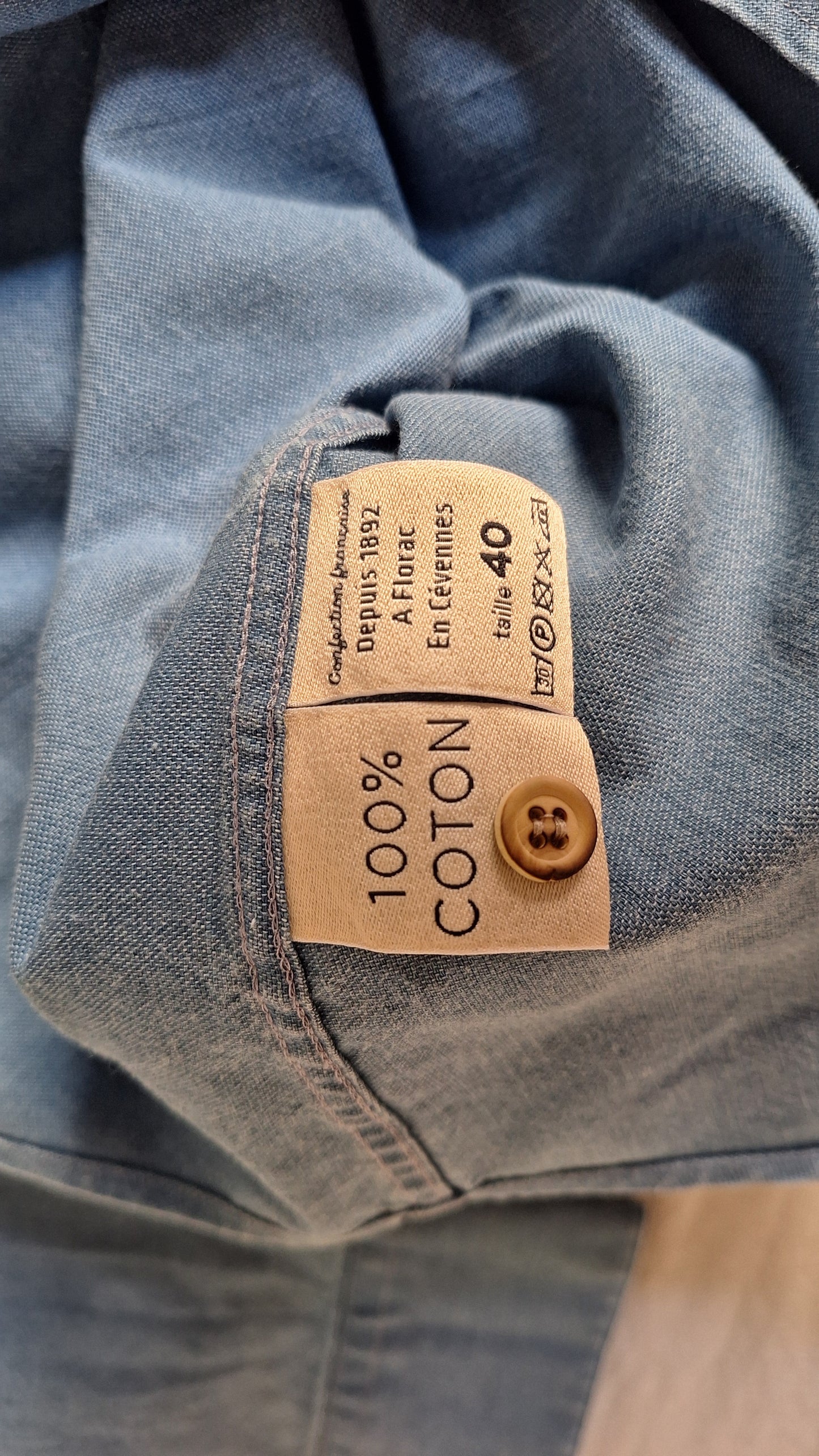 Chemise en jean clair - Causses