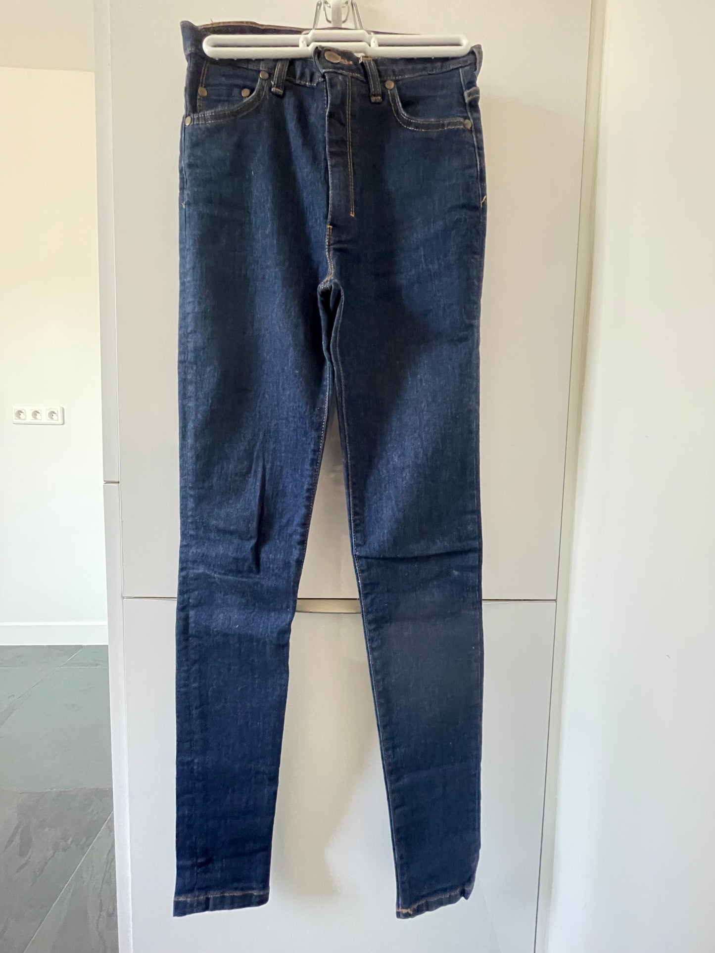 Jean slim taille haute Coton Bio - Marianne