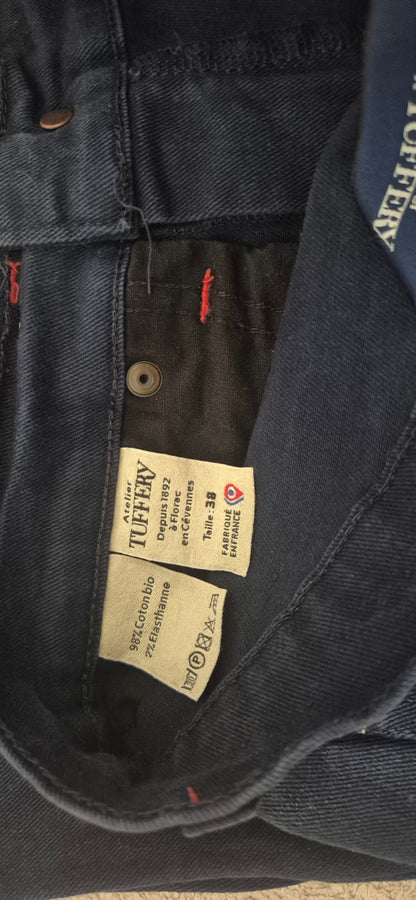 Jean femme ajusté taille standard Bleu Bio Rugby – Augusta