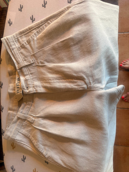 Gabi - Pantalon femme large taille haute – Chanvre Naturel