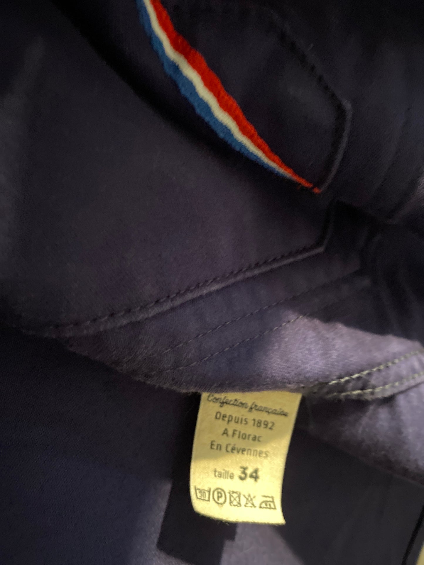 Méjean - Veste homme en jean courte Moleskine