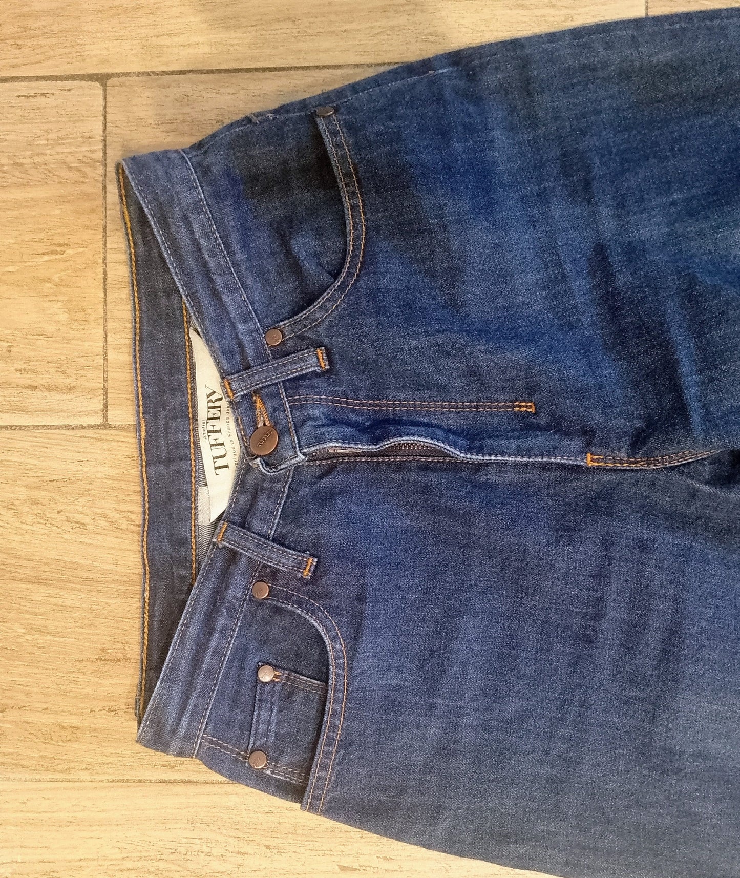 Jean mom taille haute Coton Bio - Marthe