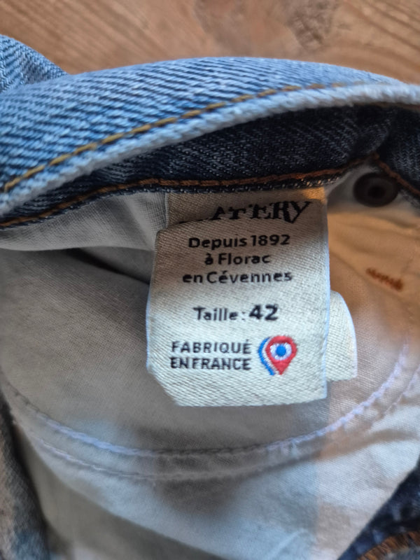 Jean mom taille haute Clair - Marthe
