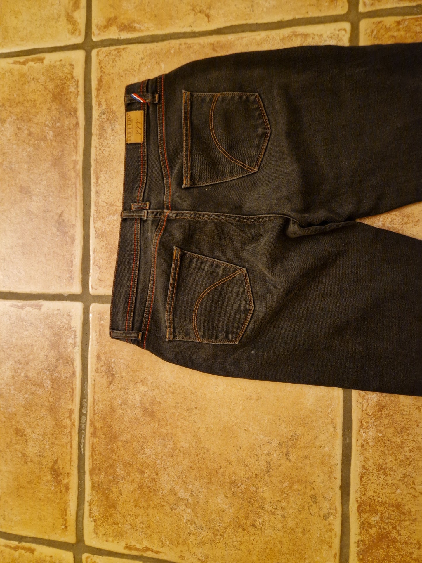 Jean slim taille standard Noir - Mathilde