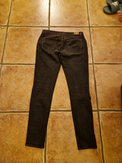 Jean slim taille standard Noir - Mathilde