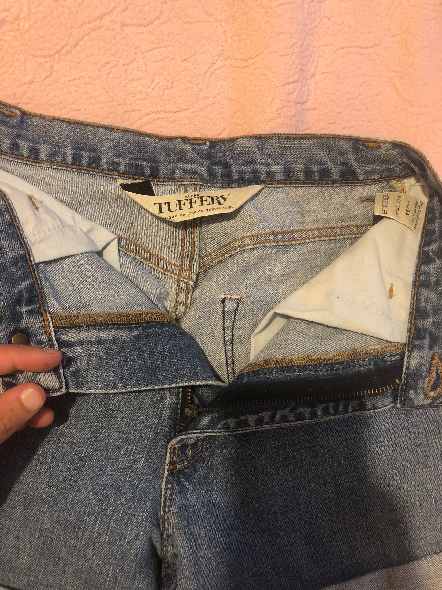Short en jean taille haute - Aimé