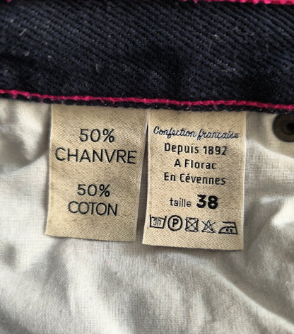 Jean mom taille haute Chanvre - Marthe