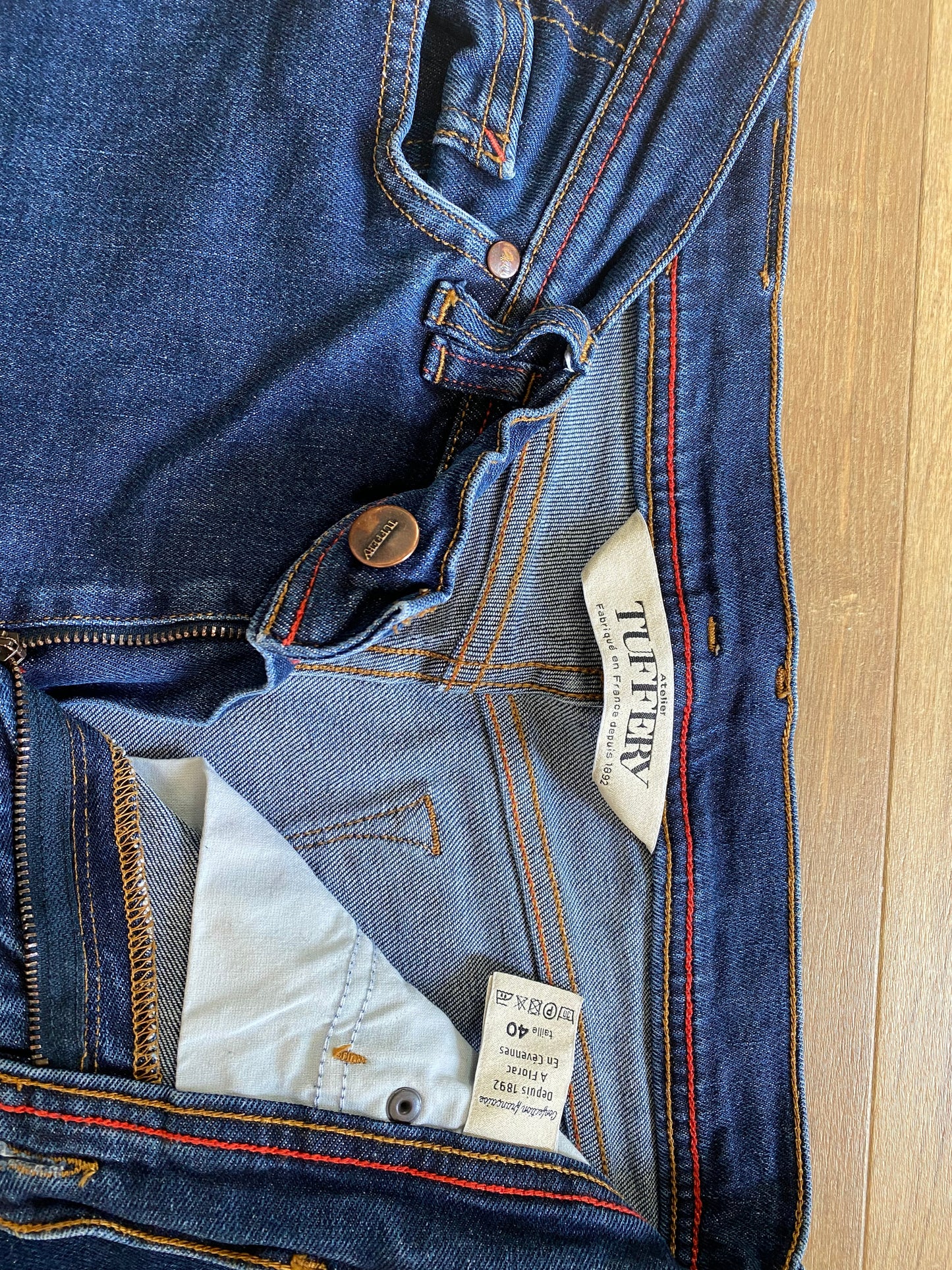 Jean slim taille standard Brut - Mathilde