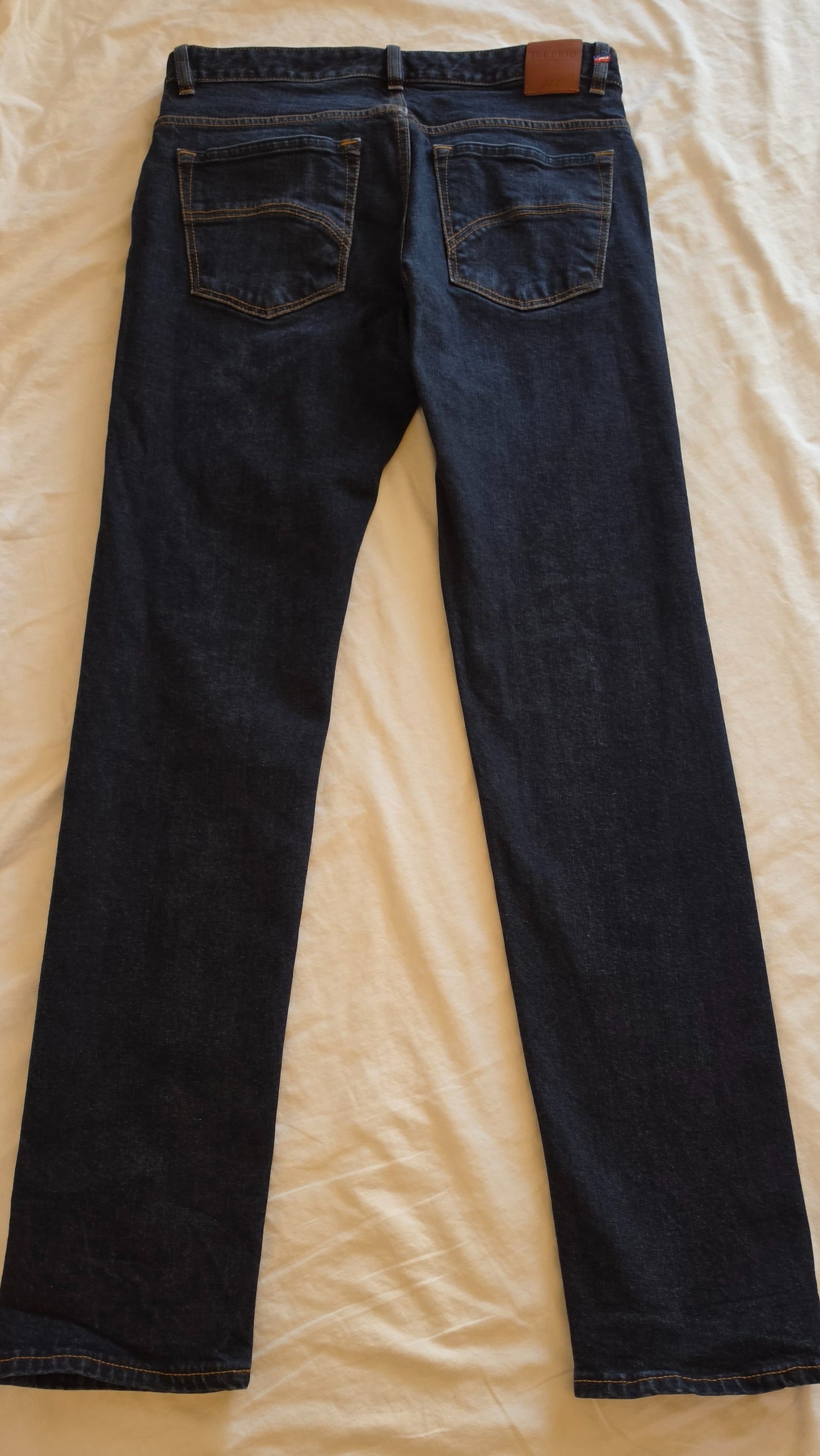 Alphonse - Jean homme droit ajusté Brut Selvedge
