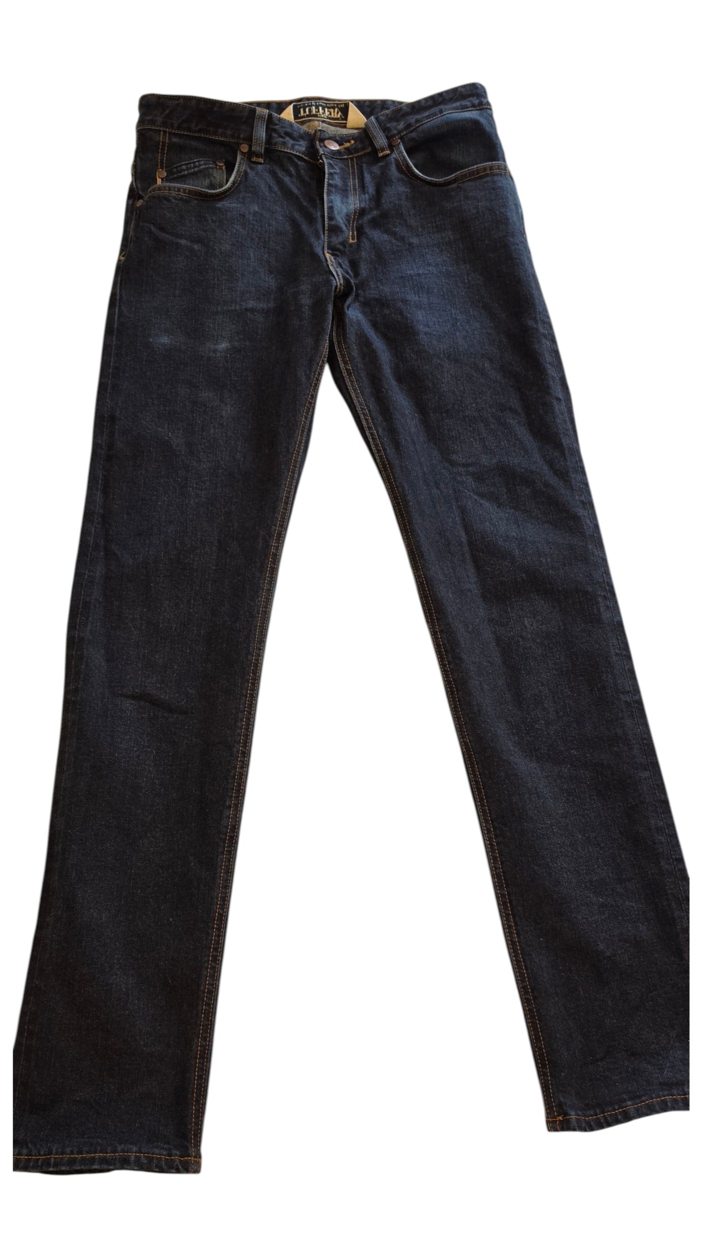 Alphonse - Jean homme droit ajusté Brut Selvedge