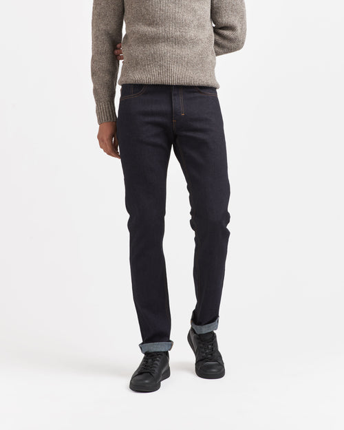 Alphonse - Jean homme droit ajusté Brut Selvedge