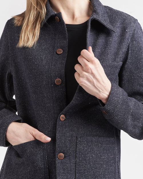 Méjean - Veste femme en jean Laine Française