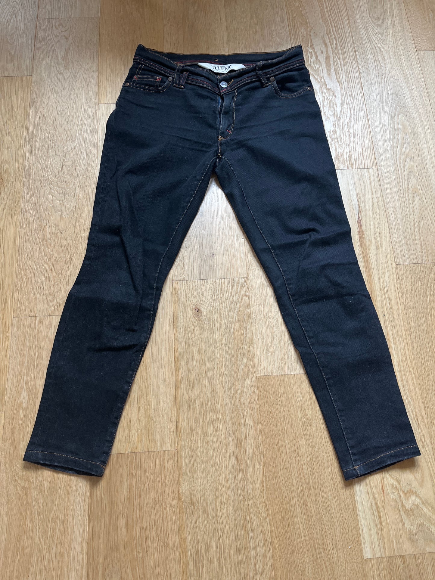 Jean slim taille standard Noir - Mathilde