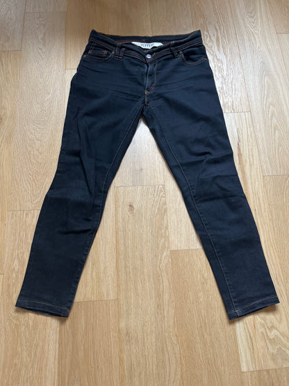 Jean slim taille standard Noir - Mathilde