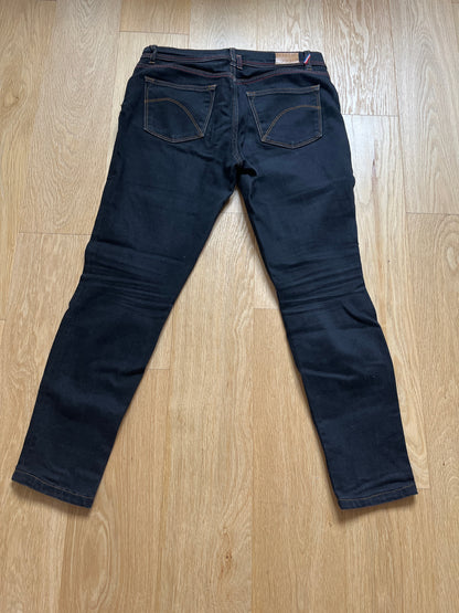 Jean slim taille standard Noir - Mathilde