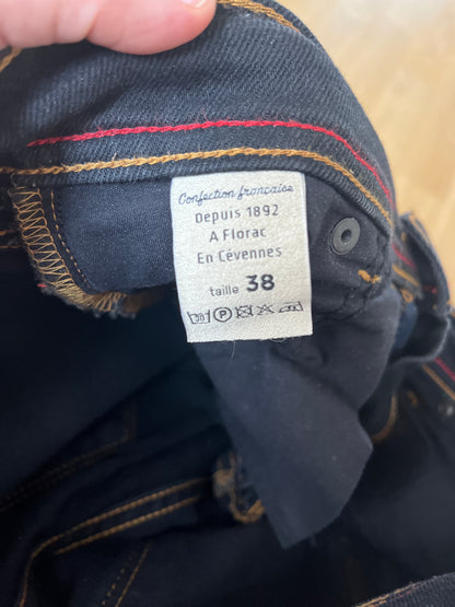 Jean slim taille standard Noir - Mathilde