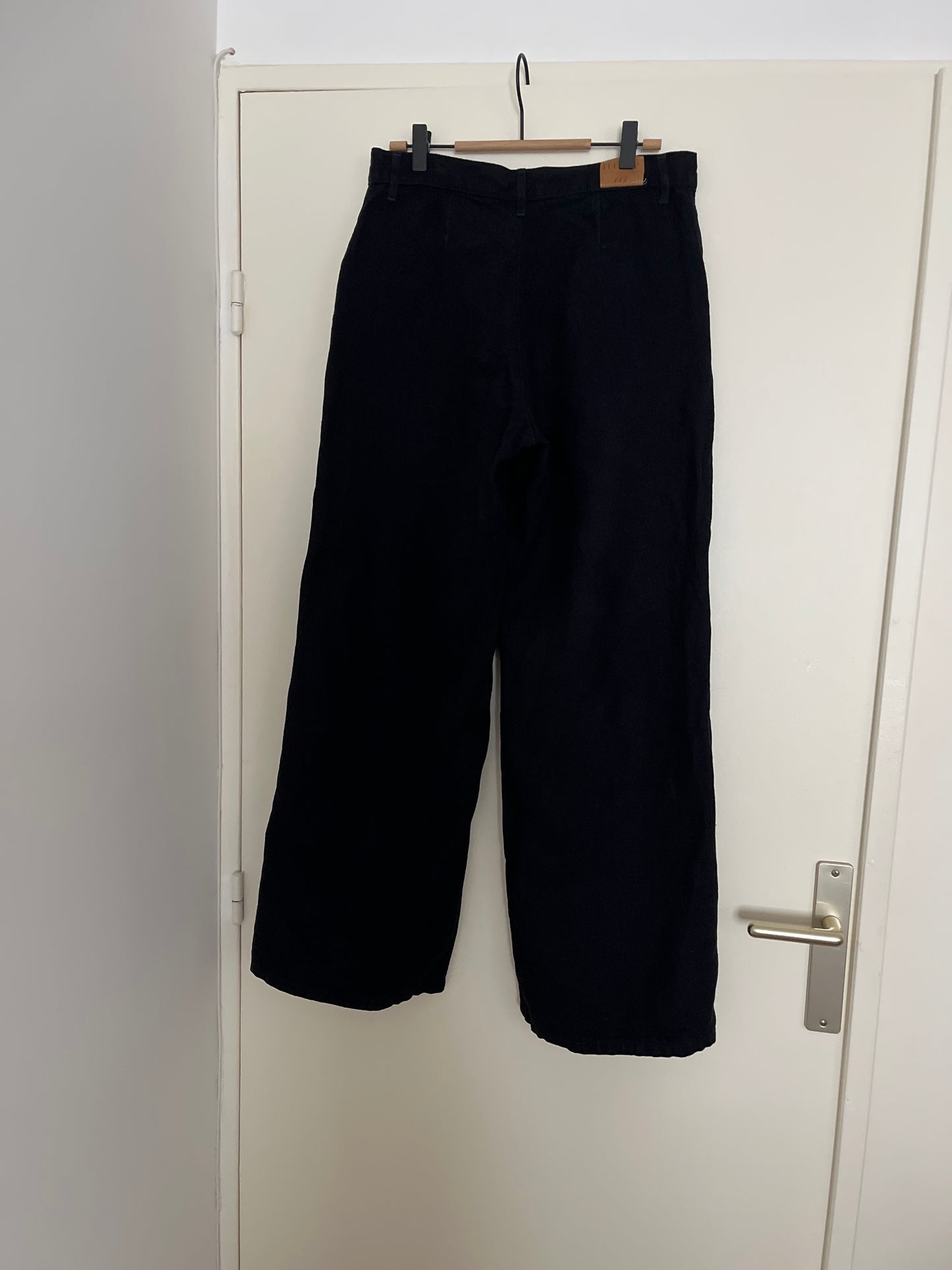Pantalon femme droit taille haute 100% Lin - Gabi
