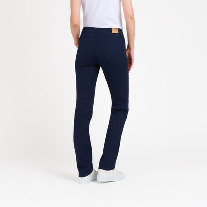 Augusta - Jean femme ajusté taille standard Bleu
