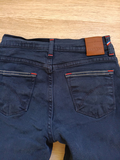 Augusta - Jean femme ajusté taille standard Bleu