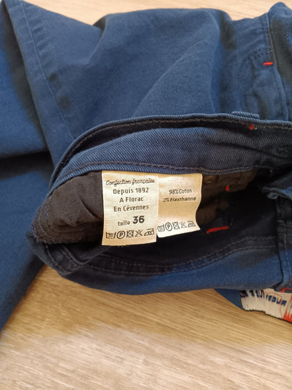 Augusta - Jean femme ajusté taille standard Bleu