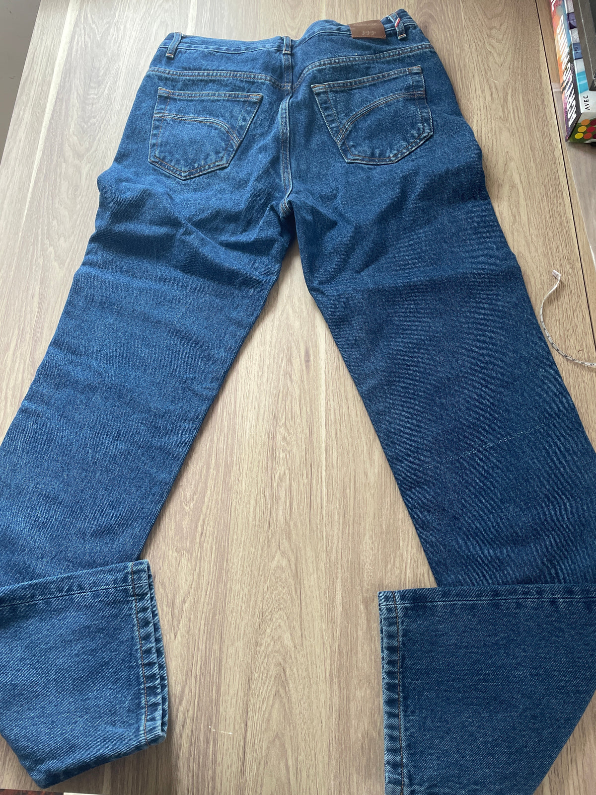 Jean femme droit taille haute Brut - Apolline