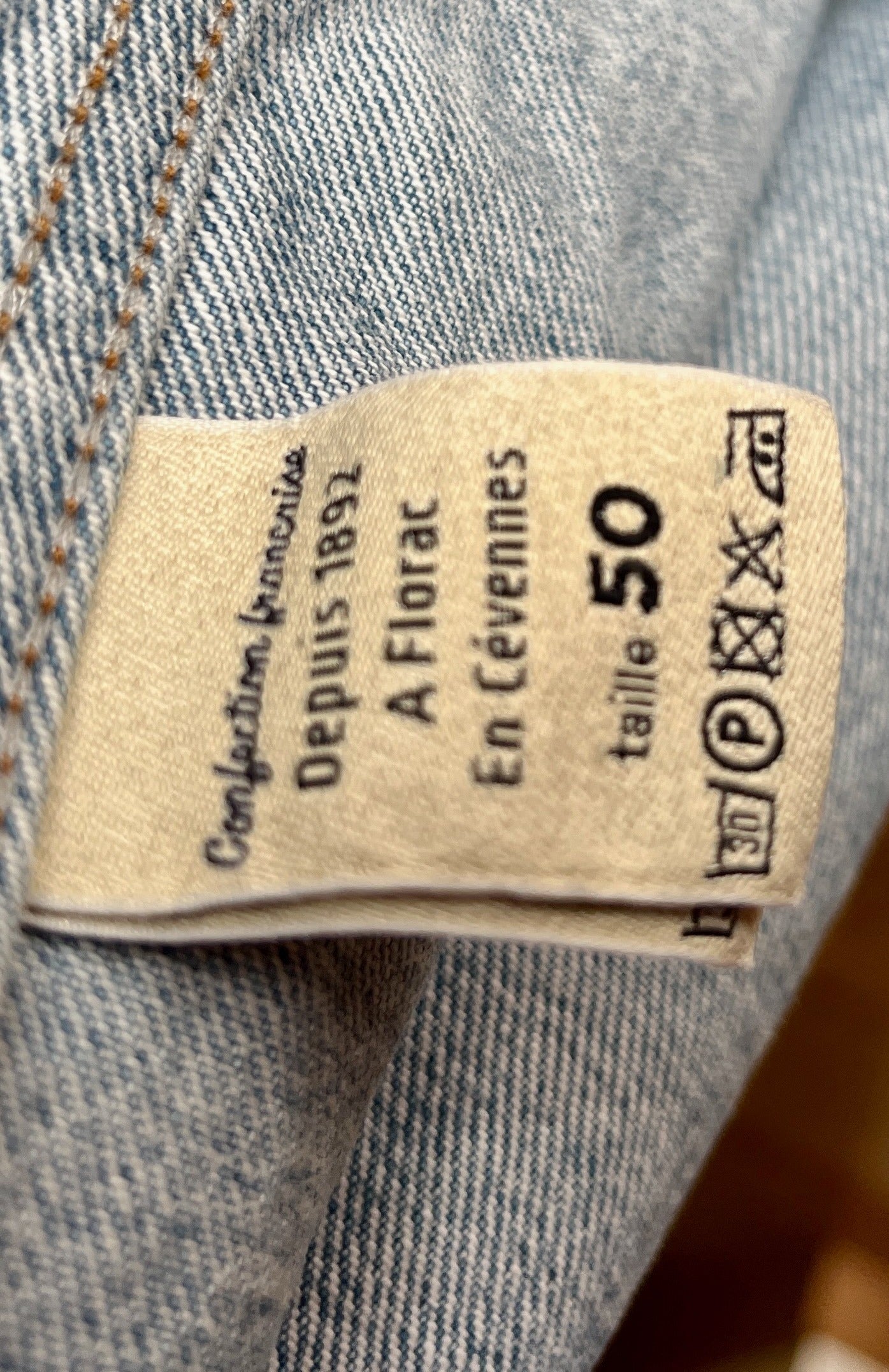 Blouson mixte en jean Clair - Le Tuff’s