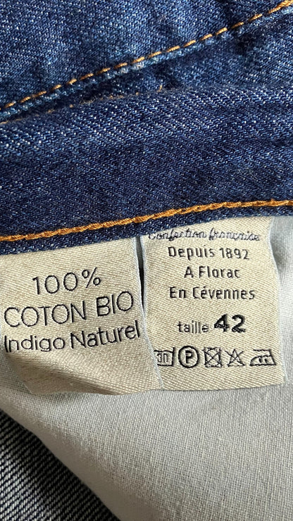 Jean mom taille haute Coton Bio - Marthe