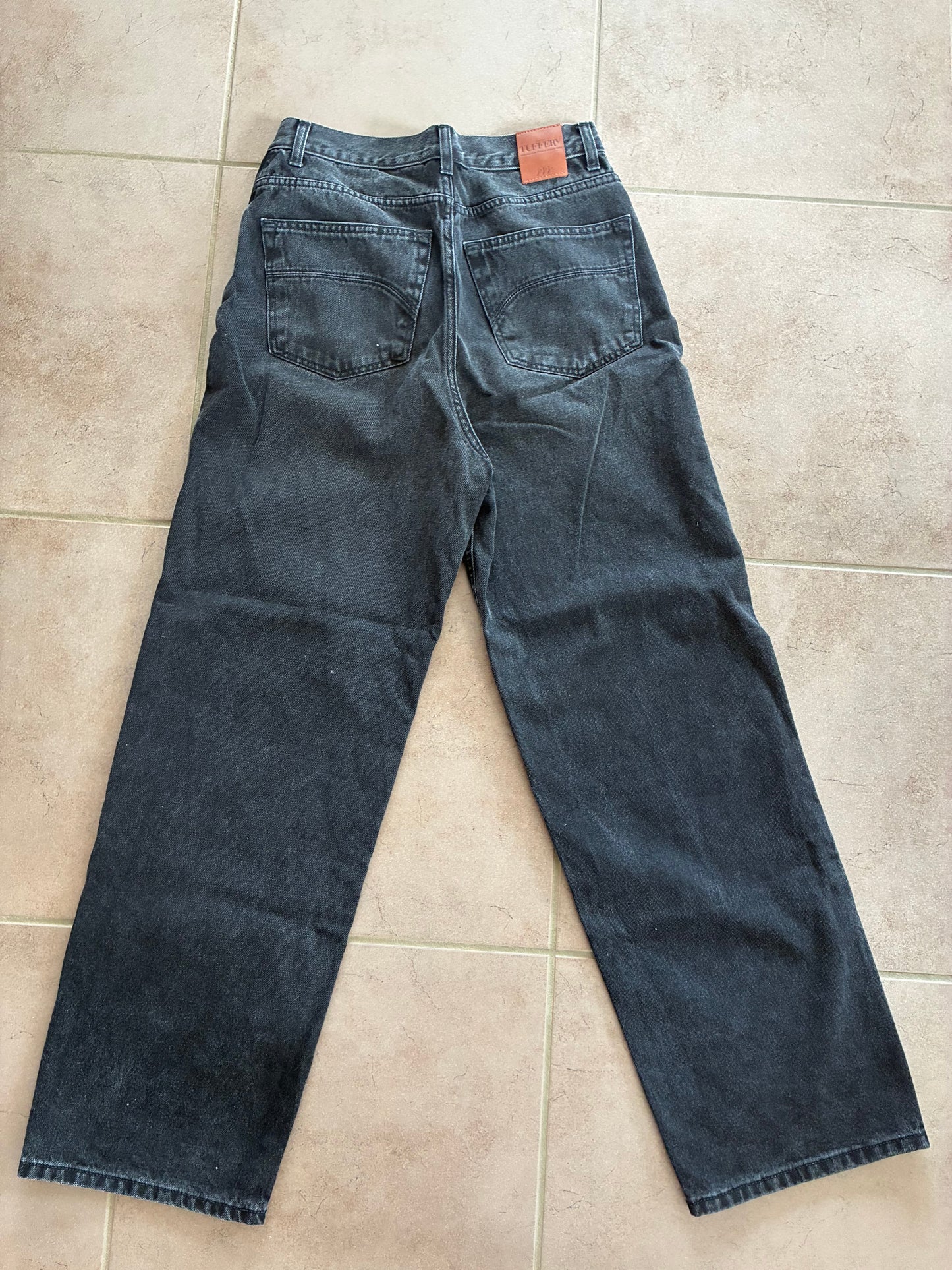 Jean homme baggy Noir Délavé - Gaspard