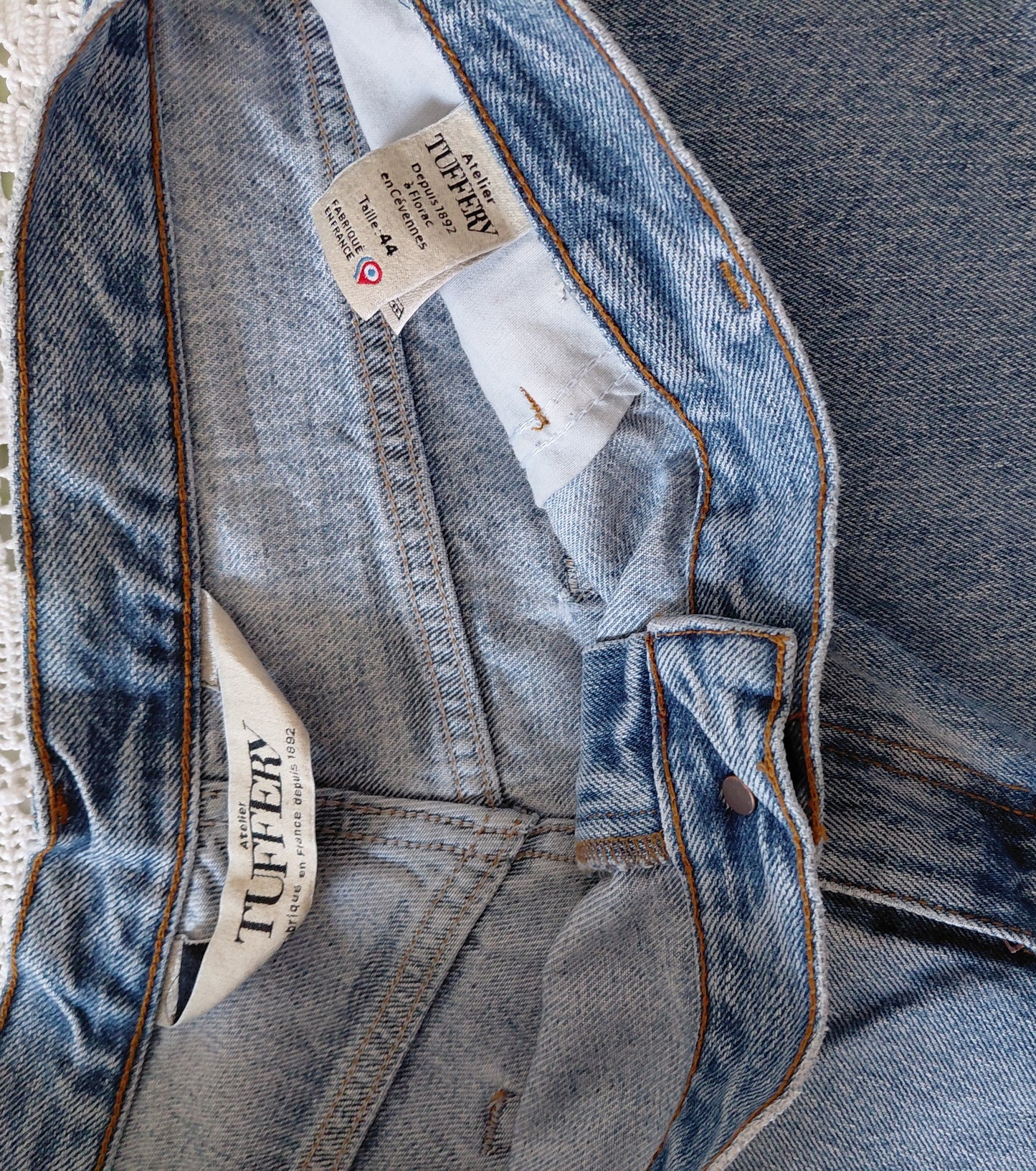 Jean mom taille haute Clair - Marthe