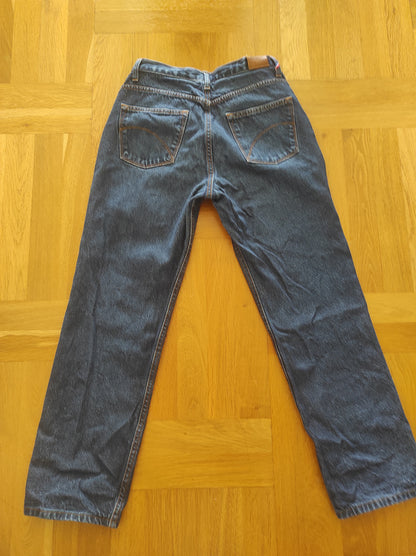 Jean femme droit taille haute Brut - Apolline