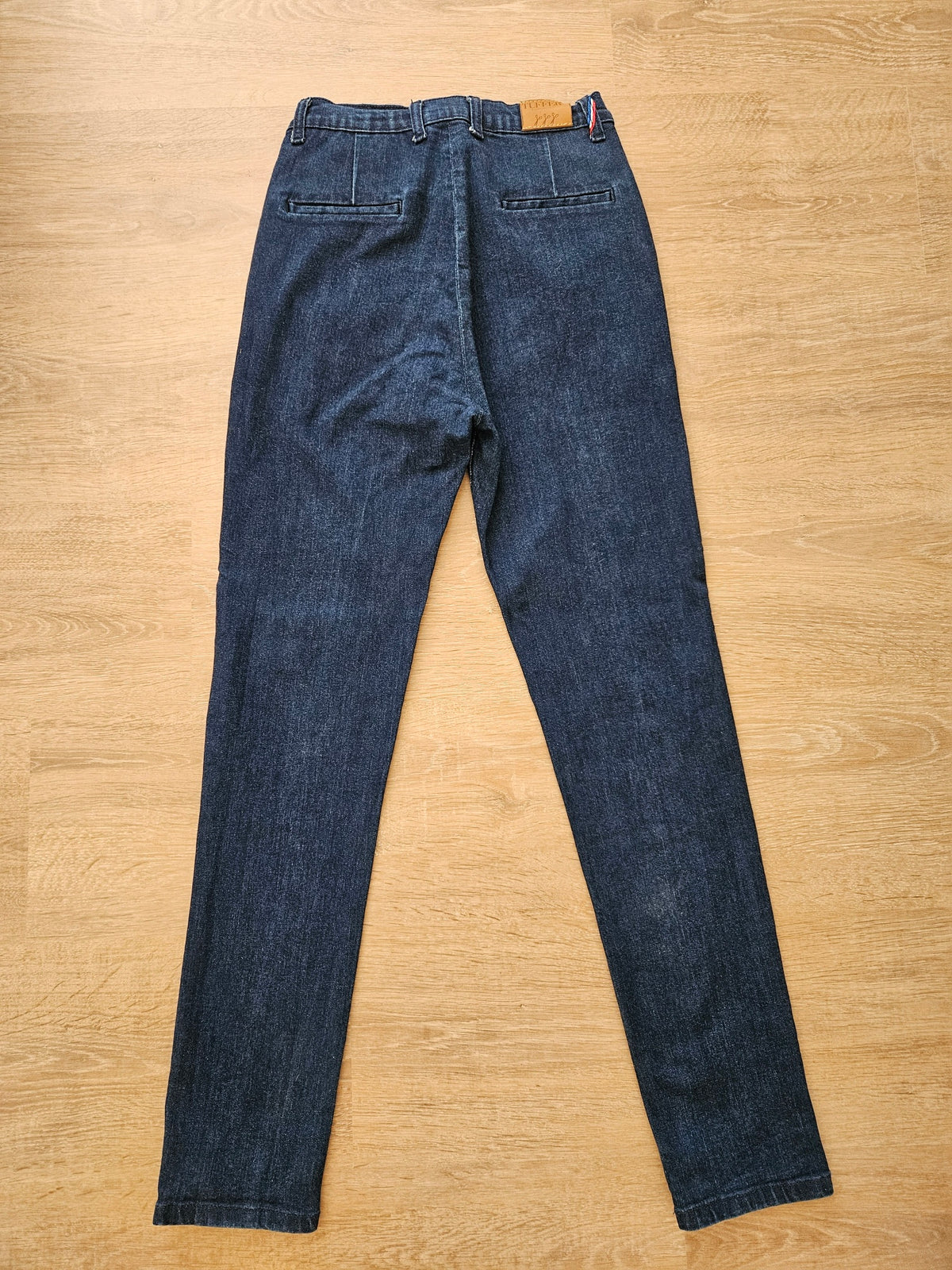 Chino ajusté taille haute Brut Coton Bio - Léonie