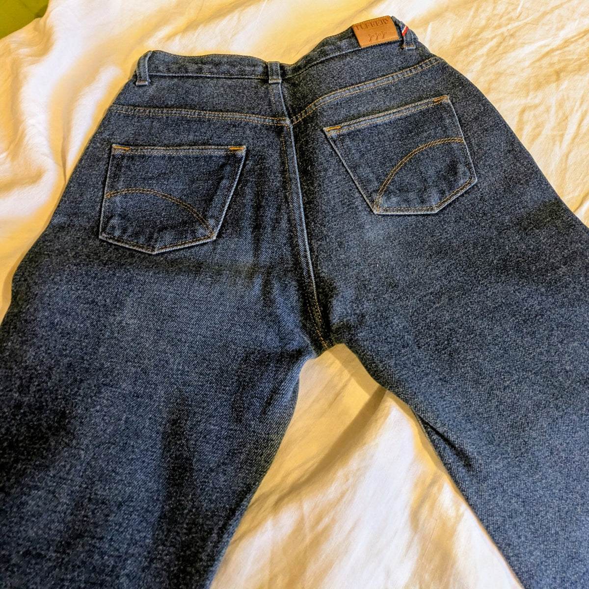 Jean mom taille haute Laine Française - Marthe