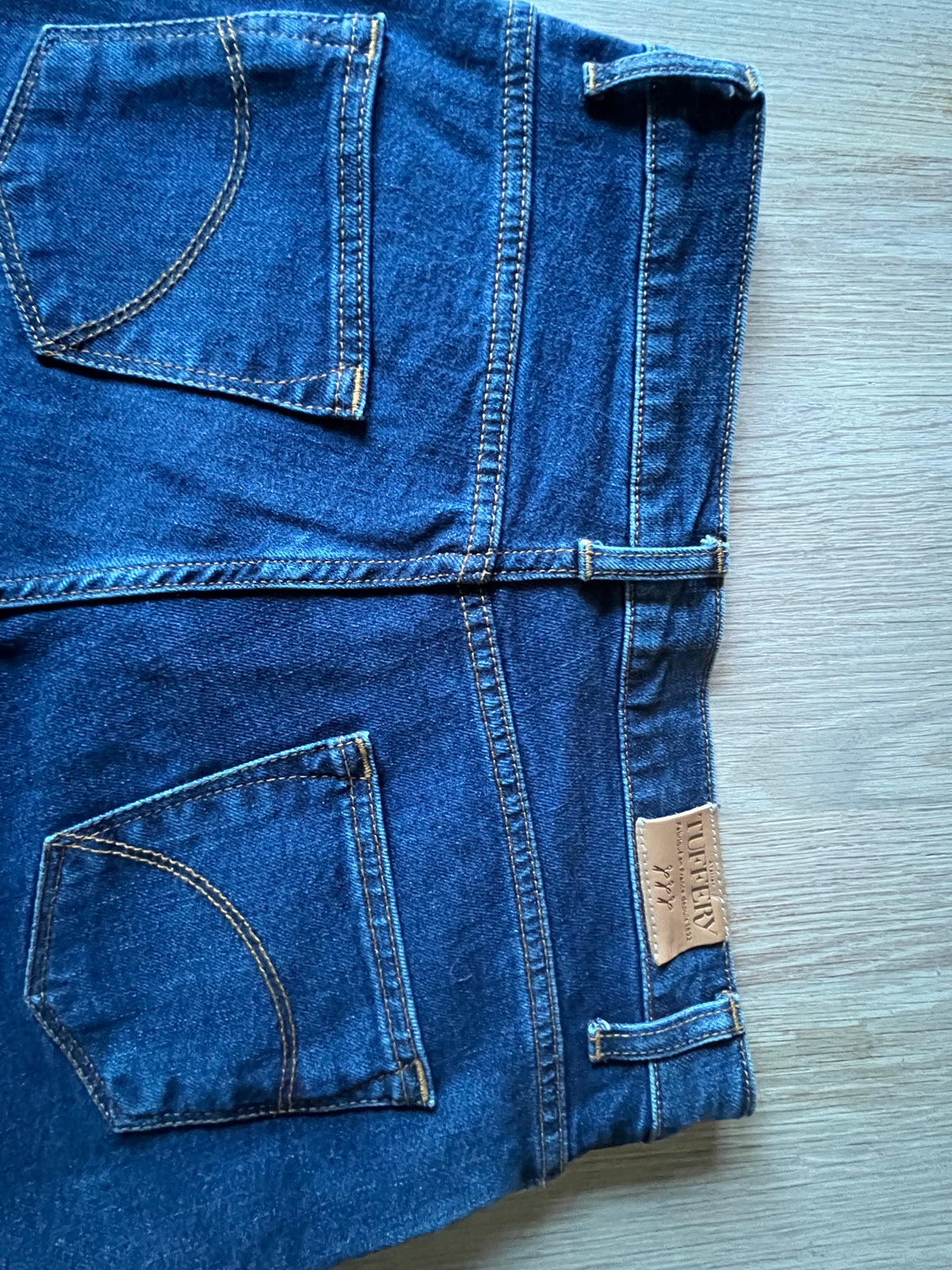Jean femme flare taille semi-haute Stonewashed - Margot