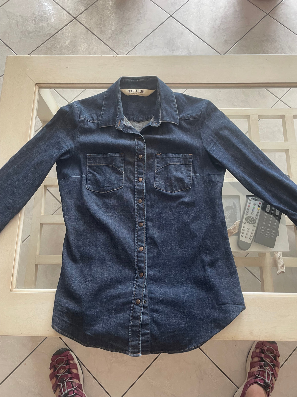 Chemise en jean Brut femme - Cévennes