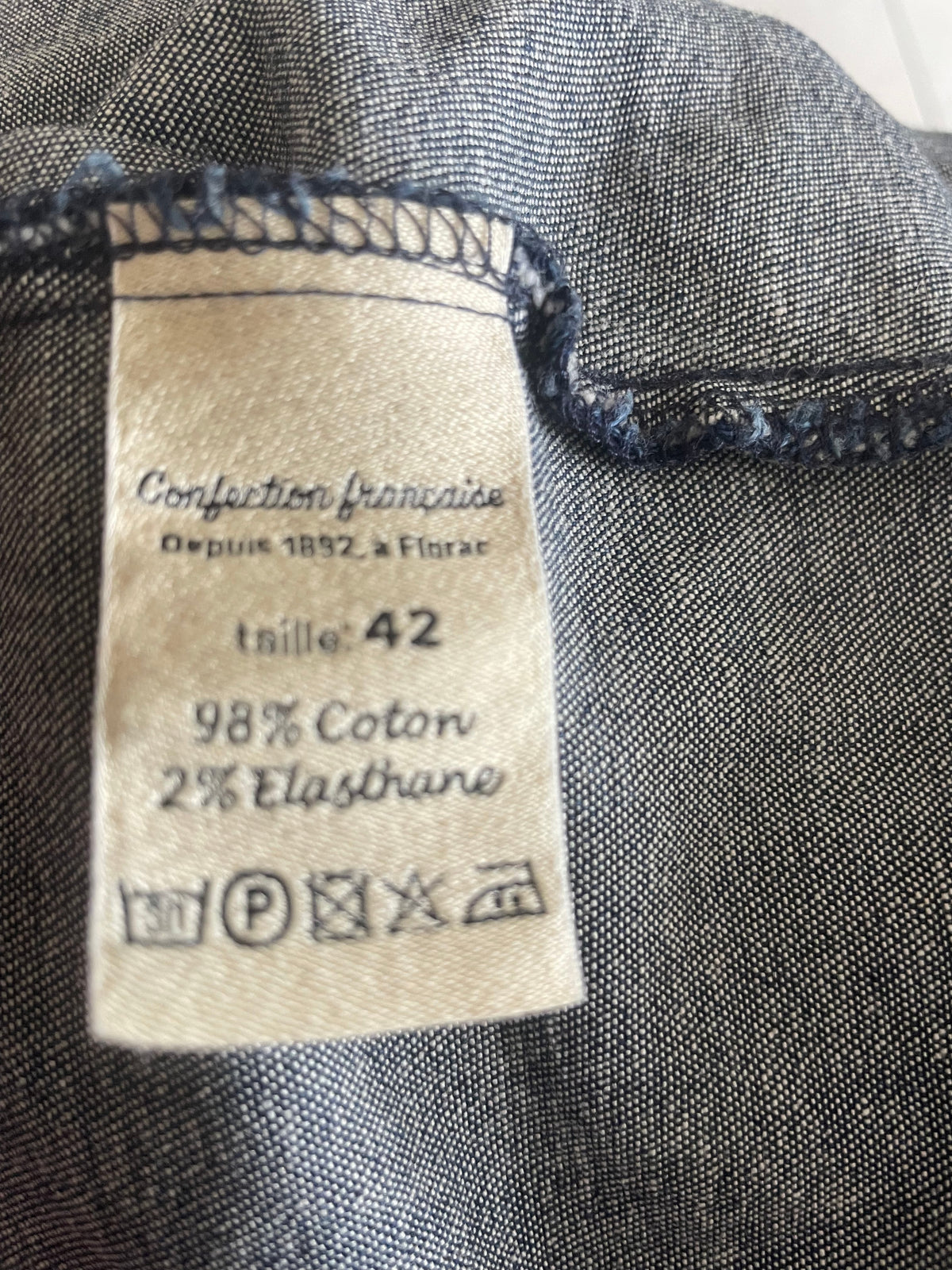 Chemise en jean Brut femme - Cévennes