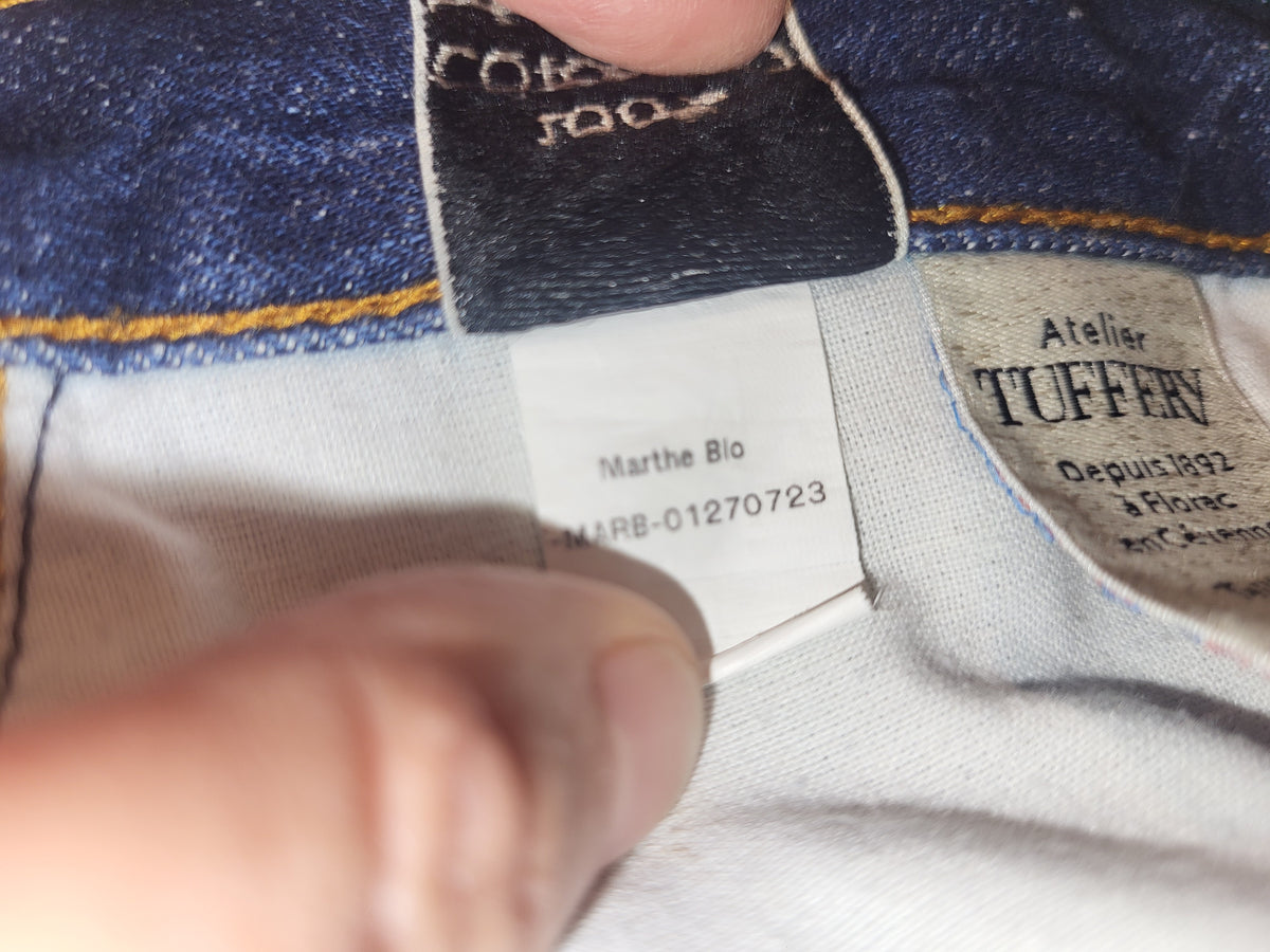 Jean mom taille haute Coton Bio - Marthe