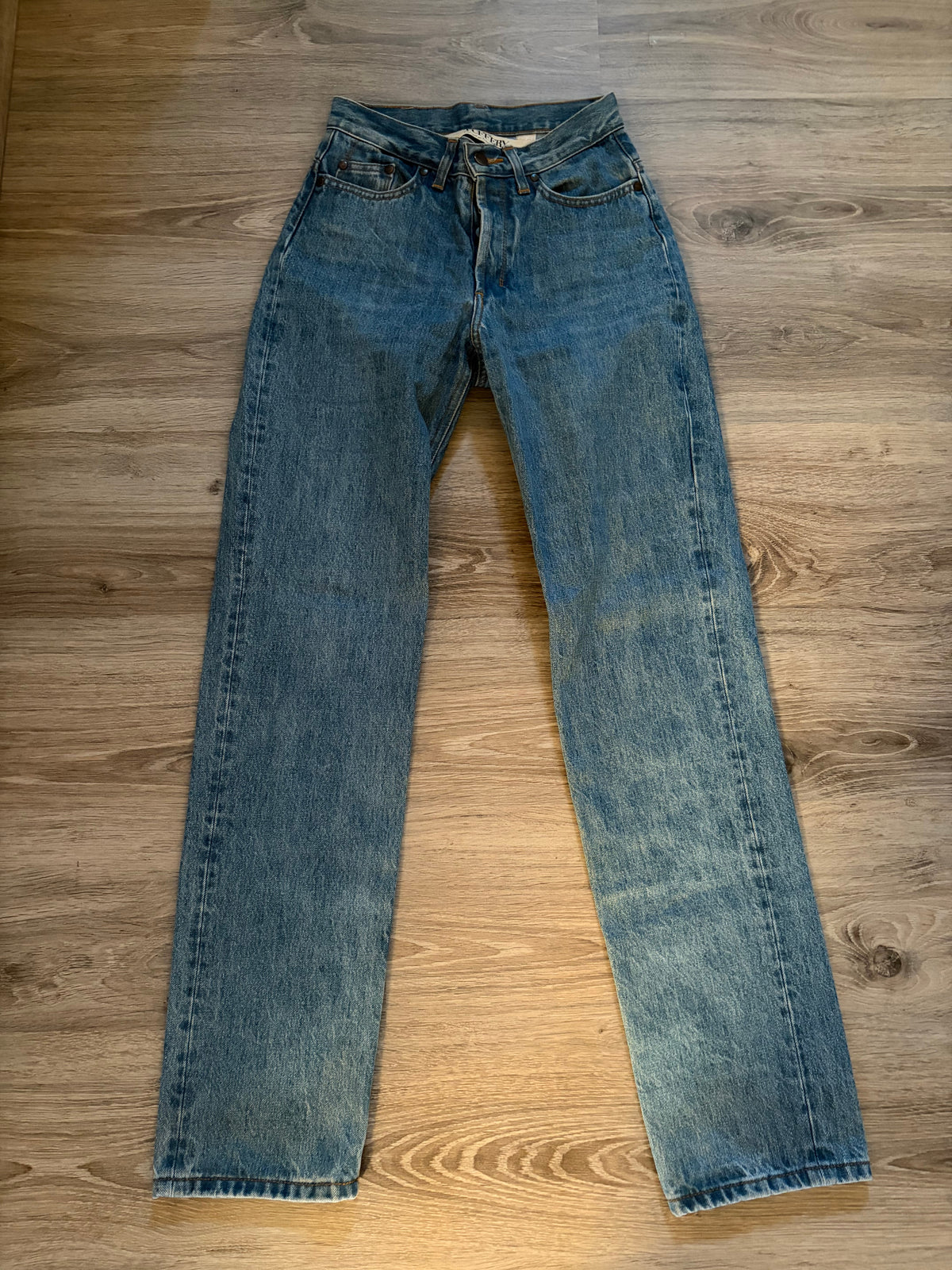 Jean droit taille haute clair – Apolline