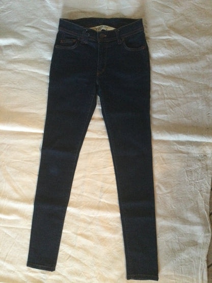 Jean femme ajusté taille standard Bleu Bio – Augusta