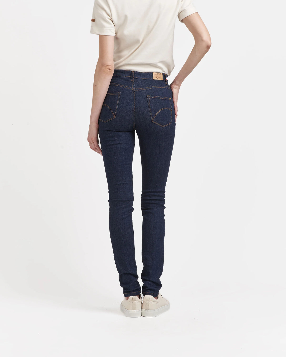 Marianne - Jean femme slim taille haute Coton Bio