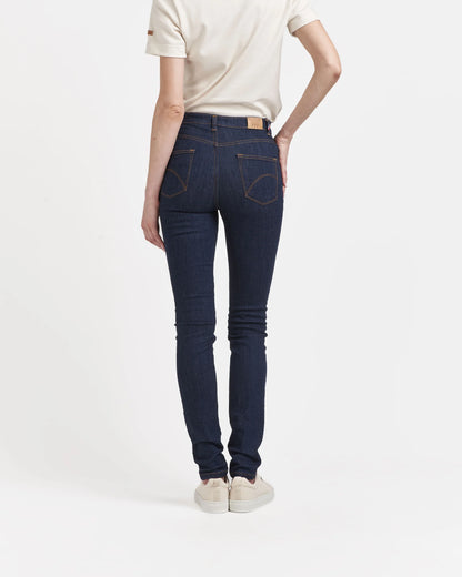 Marianne - Jean femme slim taille haute Coton Bio