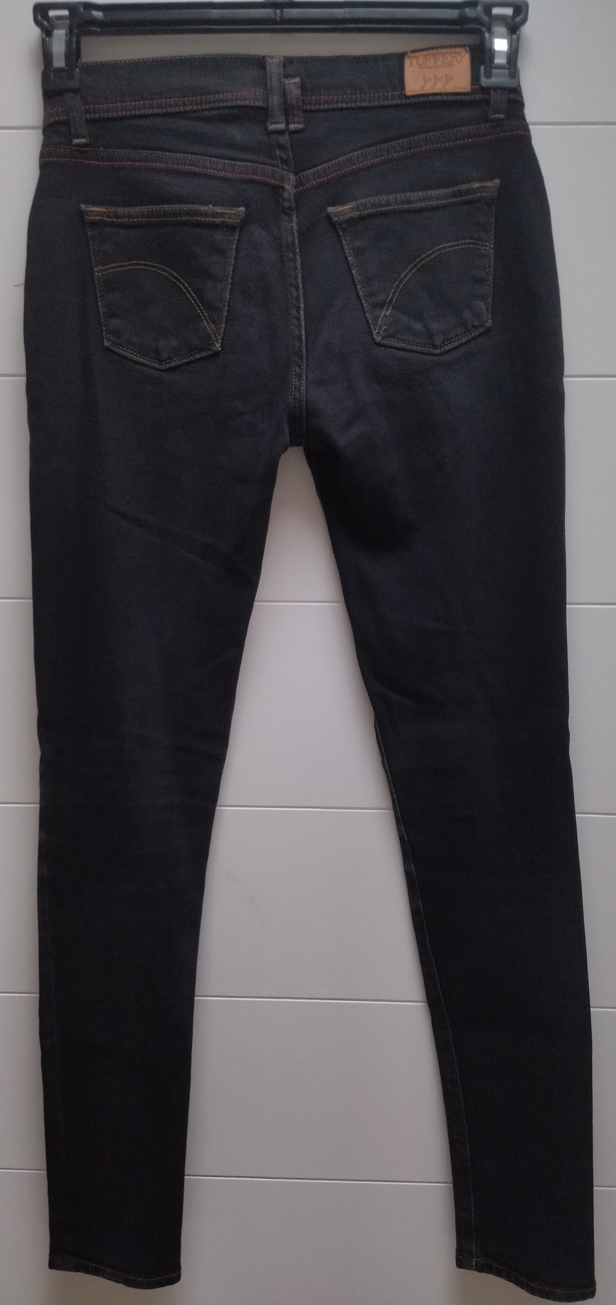 Jean slim taille standard Noir - Mathilde