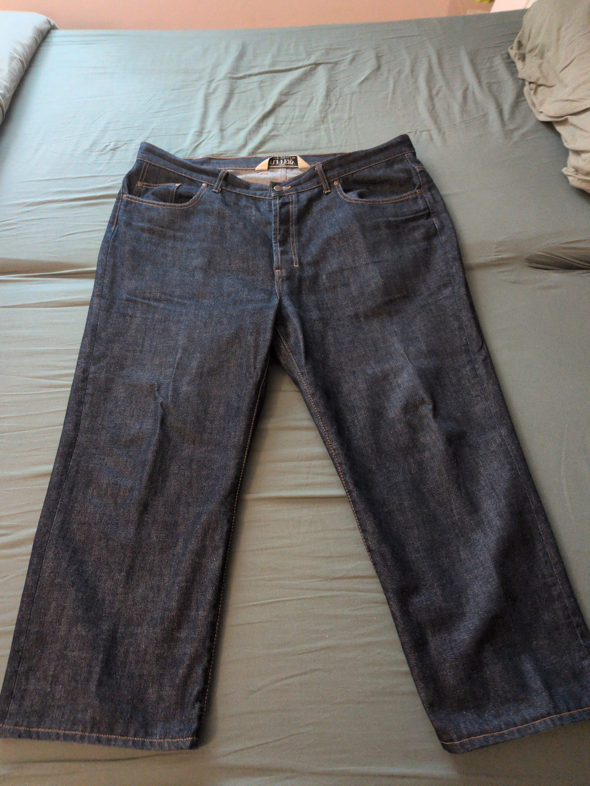 Jean homme droit taille haute brut - Célestin