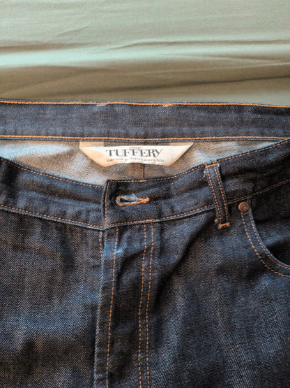 Jean homme droit taille haute brut - Célestin